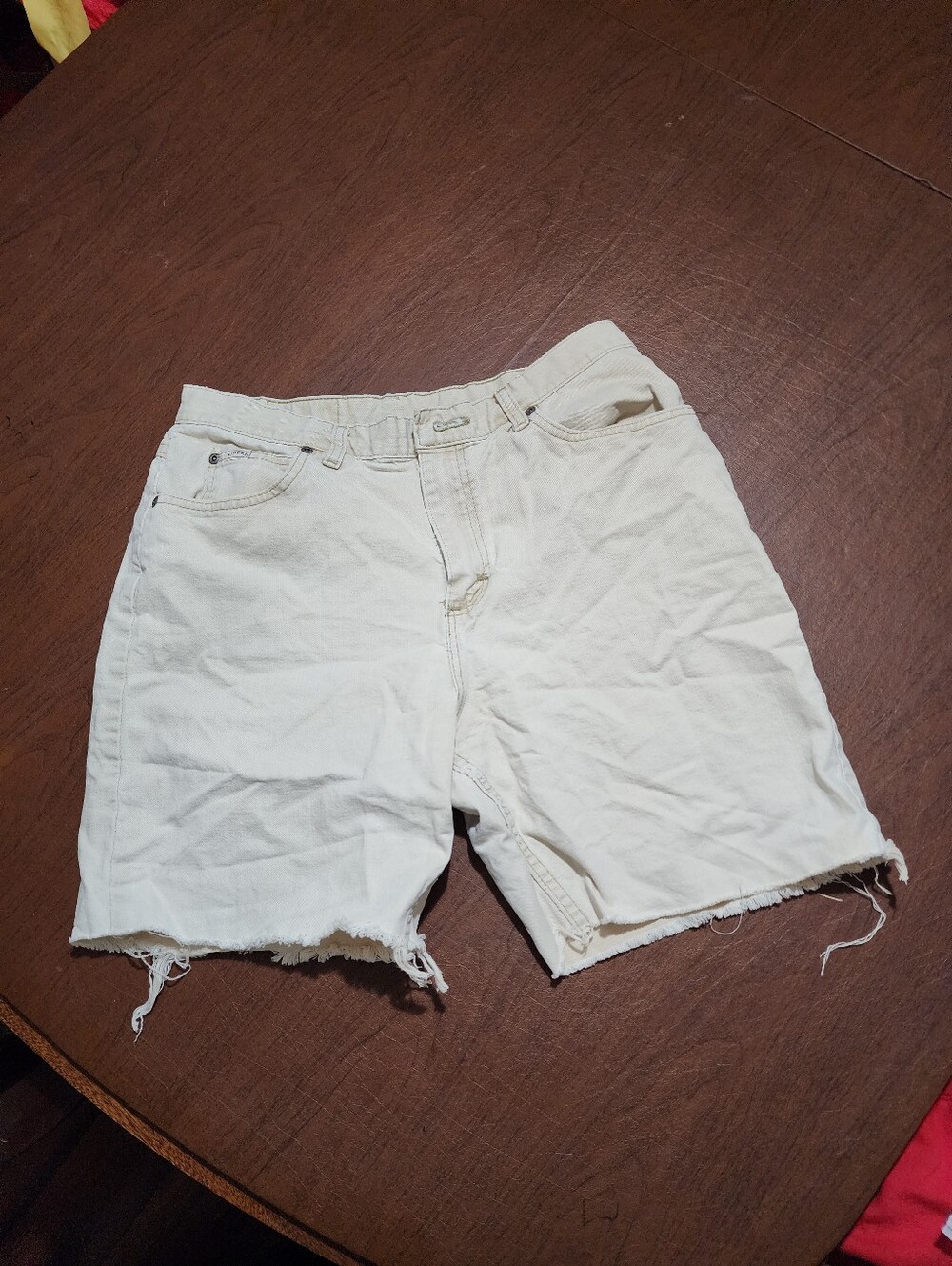 Casual Frayed Jean Shorts